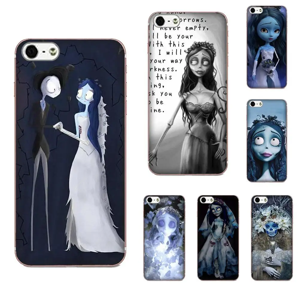 Для Xiaomi Redmi Note 2 3S 4 4A 4X 5 5A 6 6A Pro Plus Прозрачный чехол для телефона Tim Burton Corpse