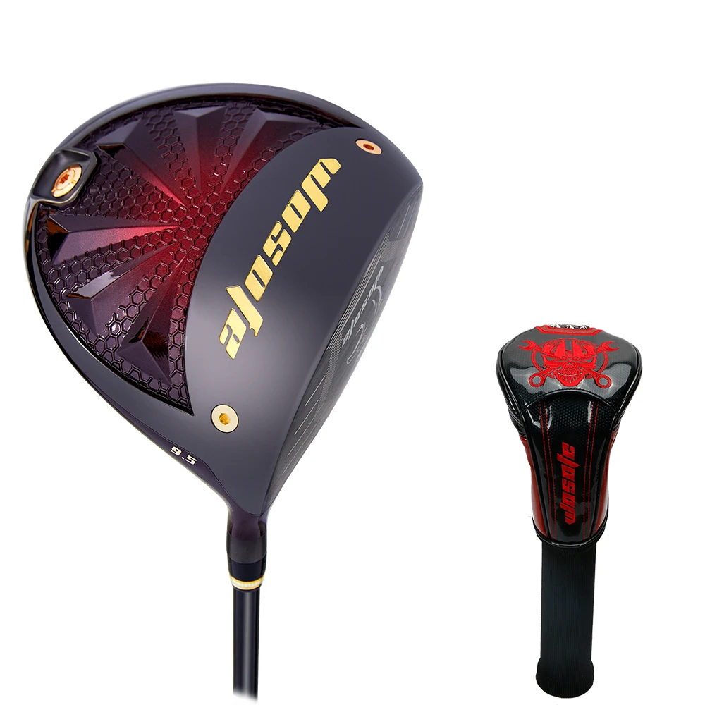 Golf Driver Head Right Hand  Men High rebound CT value 9.5 and 10.5 degrees  High DAT55G Strike surface with a head cover