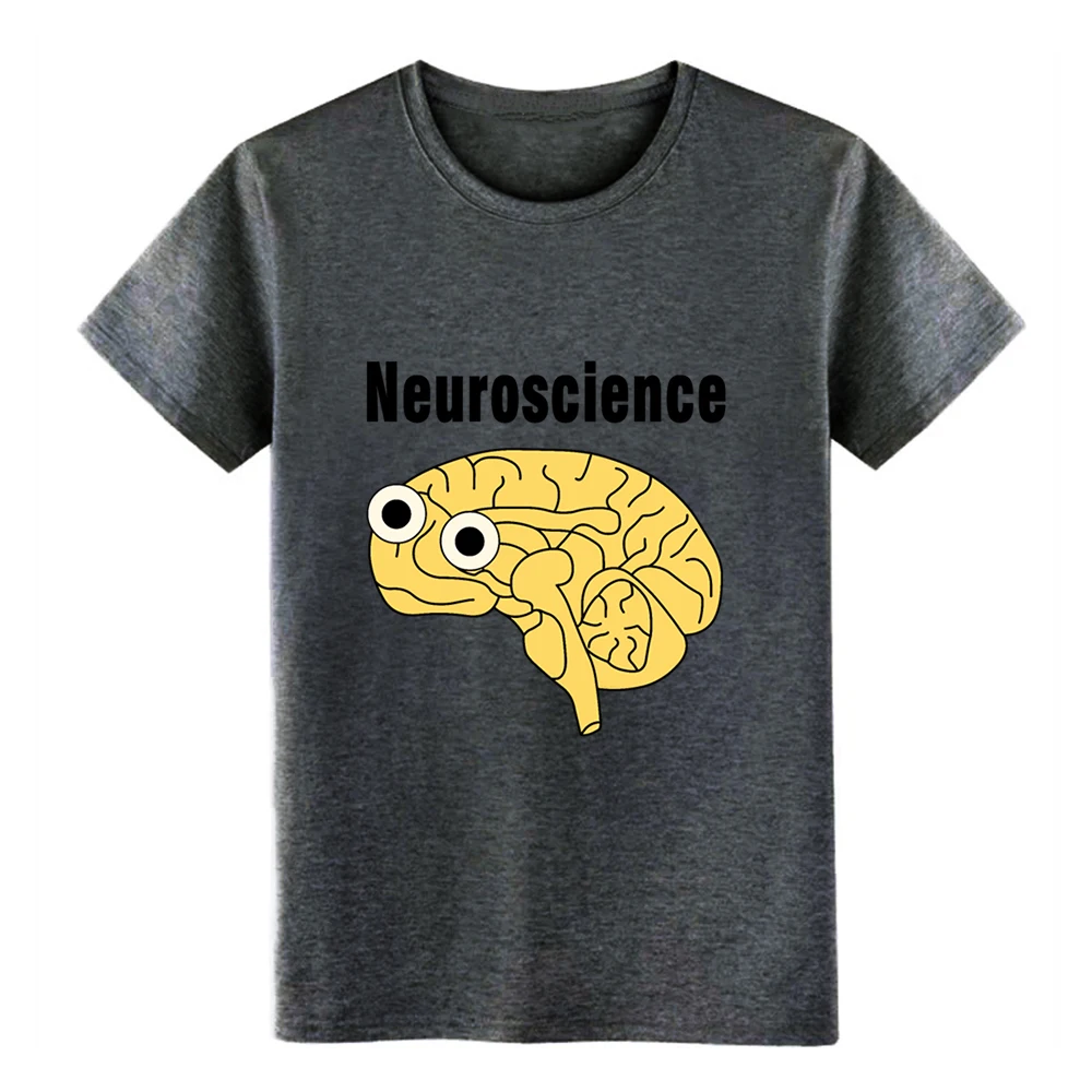 Мужская футболка Neuroscience Brain дизайнерская S-3xl новый стиль весенне-осенняя