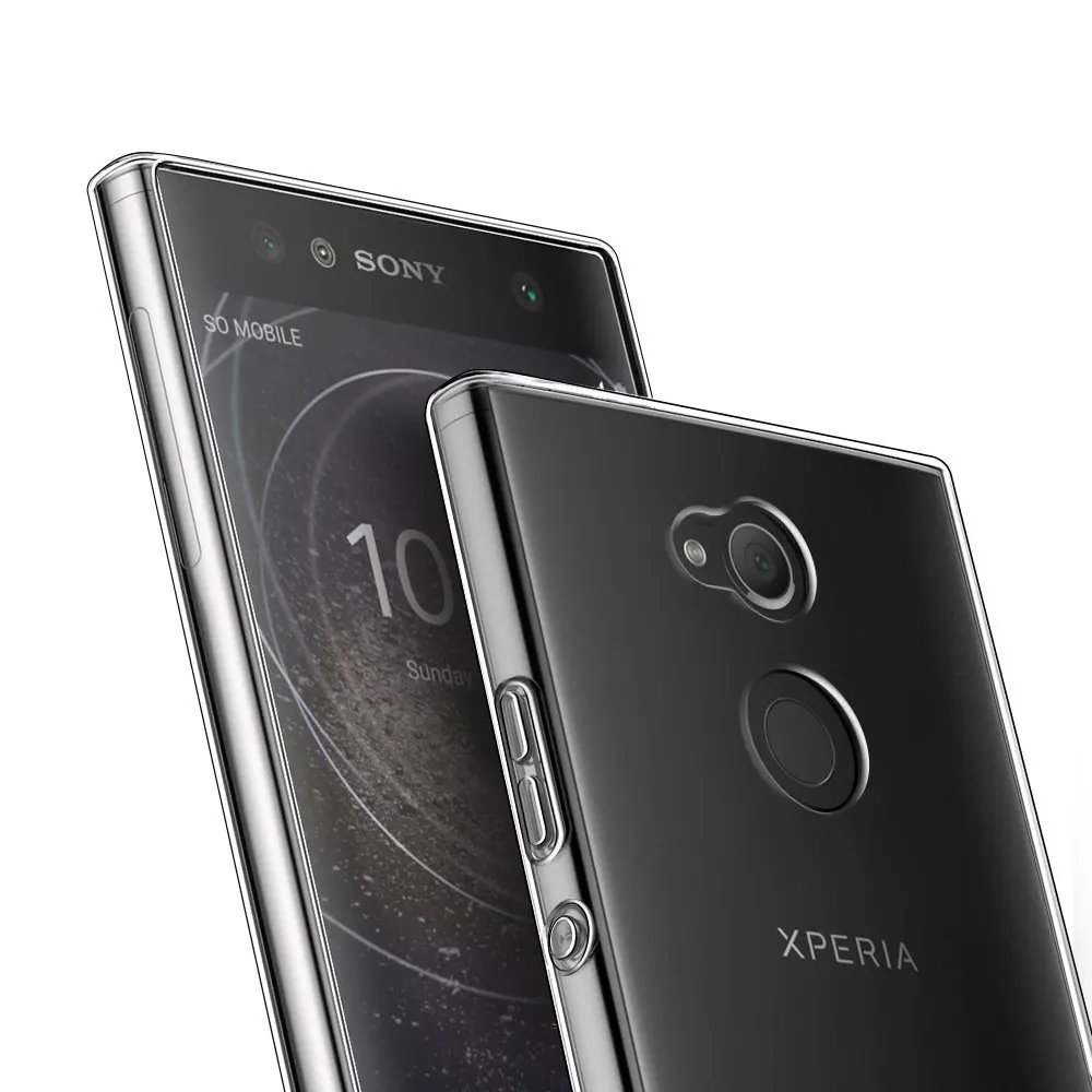 Прозрачный ТПУ чехол UPaitou для Sony Xperia XA2 ультра-прозрачный мягкий Sinicon Ultra |
