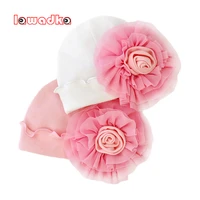 100cotton floral baby hat girls infant hats photography props beanies newborn princess style baby accessories girl clothes