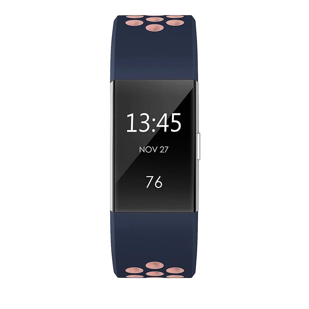 Цветной браслет для Fitbit Charge 2, спортивный силиконовый ремешок на запястье для Fitbit Charge 2, умный Браслет, умные аксессуары