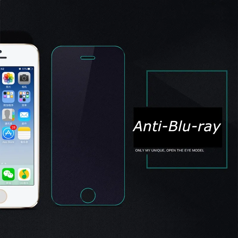 Стекло GUSGU Frongt для iPhone 5s SE закаленное защитное стекло 5 твердое 2.5D ультратонкое с