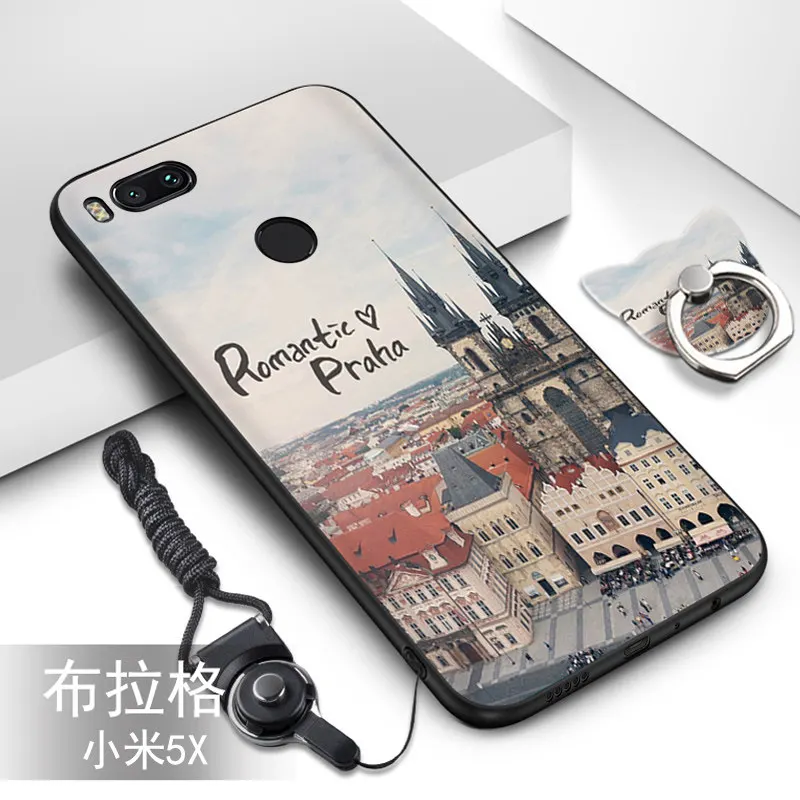 Модные xiaomi mi A1 чехол новинка 2017 года горячая Распродажа 3D рельефный с рисунком