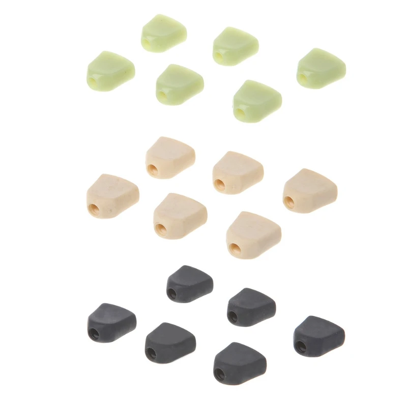 6 шт./компл. трапециевидные пластиковые Гитарные тюнеры для настройки колышков