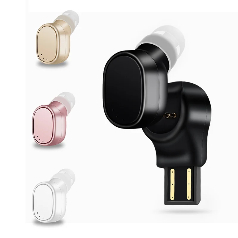 X12 мини Bluetooth-наушники Беспроводные невидимые наушники Магнитные USB-наушники с
