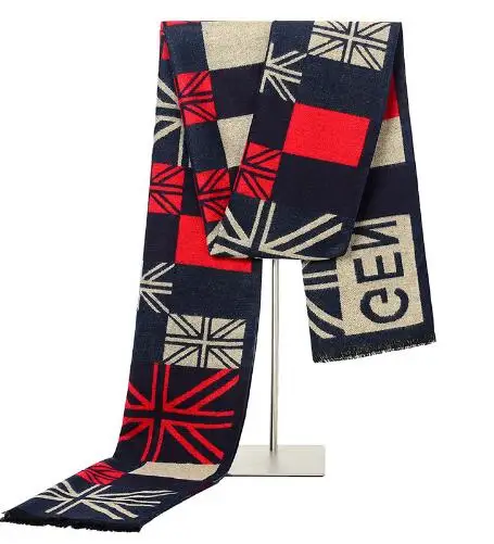 

Модный осенне-зимний мужской шарф с начесом и драгоценным камнем Бесплатная доставка