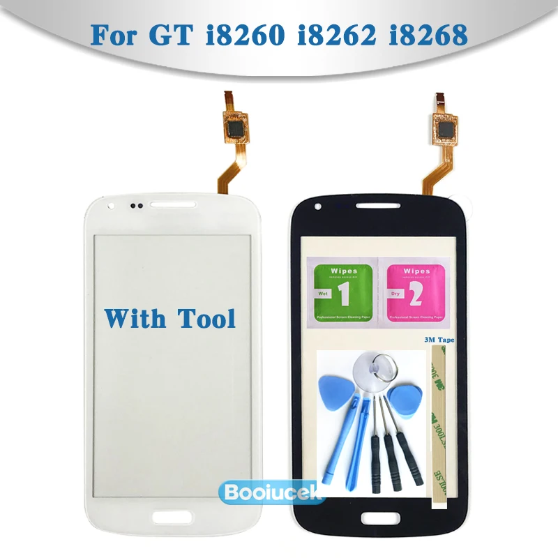 Высокое качество 4 3 для Samsung Galaxy Core Duos GT i8260 i8262 сенсорный экран дигитайзер сенсор