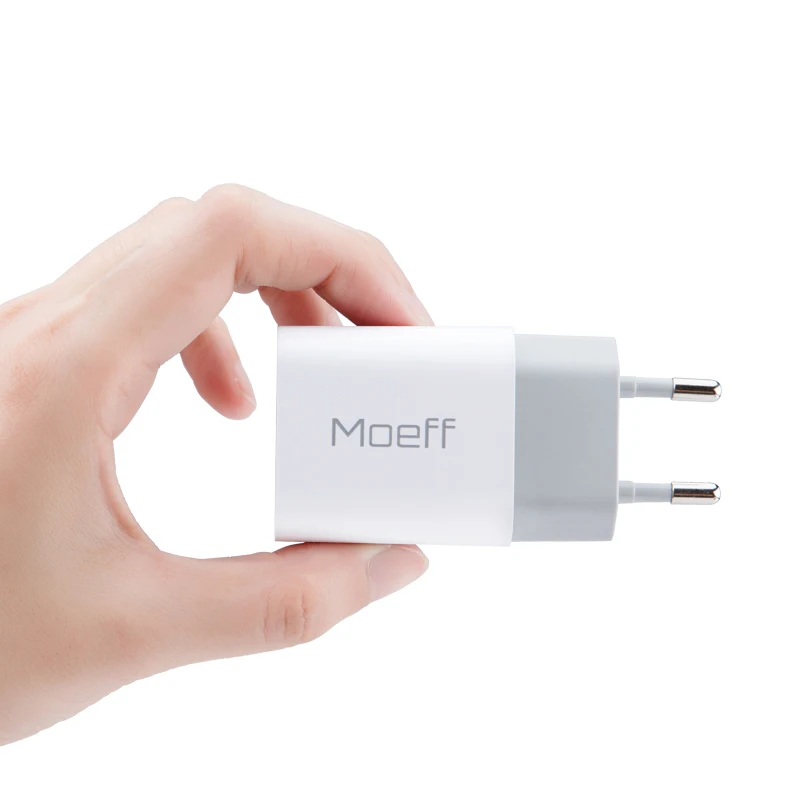 Moeff Универсальное зарядное устройство USB 5v2. 1a портативное Micro usb для мобильного