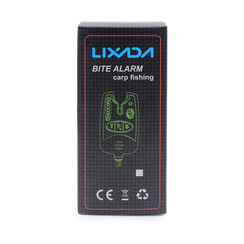 LIXADA 8 светодиодный сигнализатор для рыбалки водонепроницаемый Регулируемый тон