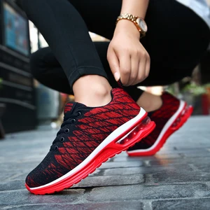 Кроссовки Surom мужские сетчатые, воздушная подушка, амортизация, дышащие, на шнуровке, Повседневная модная обувь для взрослых, осень