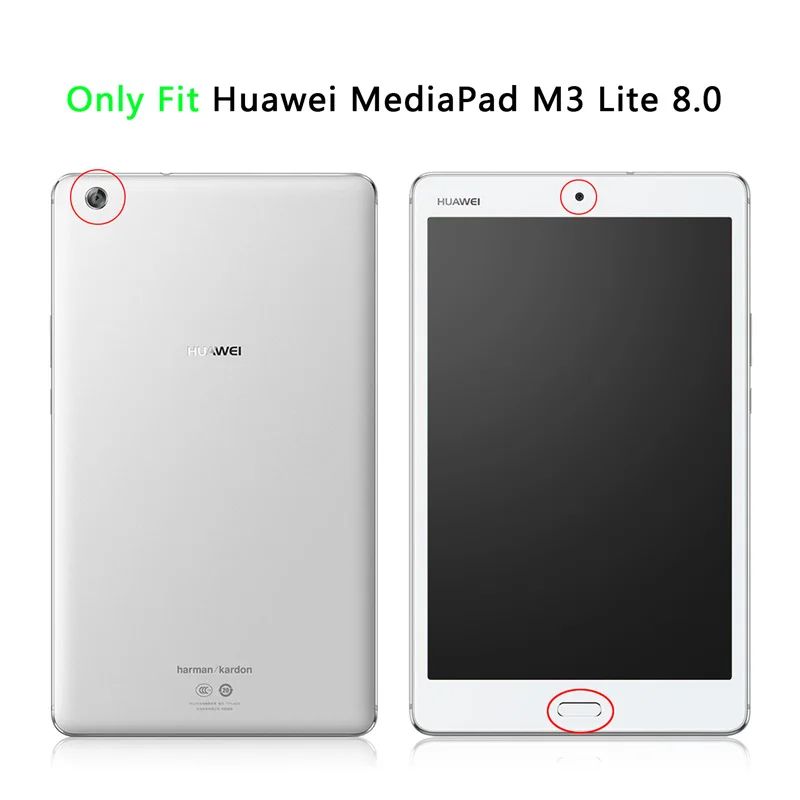 2019 Новый чехол для Huawei MediaPad M3 Lite 8 0 CPN W09 AL00 дюймов ультра тонкая Подставка планшета