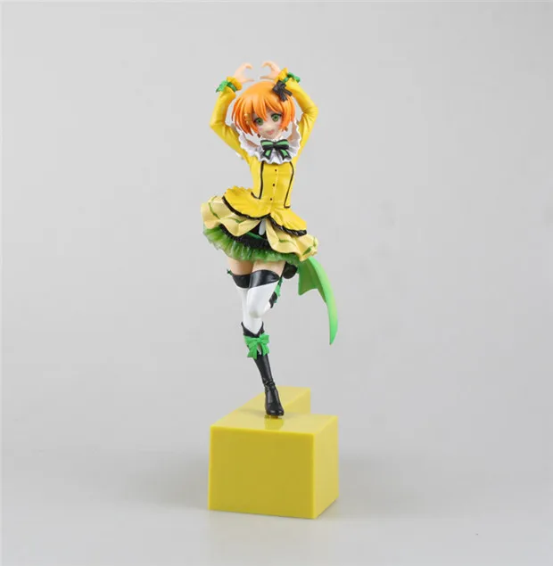 

Hot-selling 1pcs 21cm pvc Japanese anime figure Love live!Rin Hoshizora action figure collectible model toys brinquedos