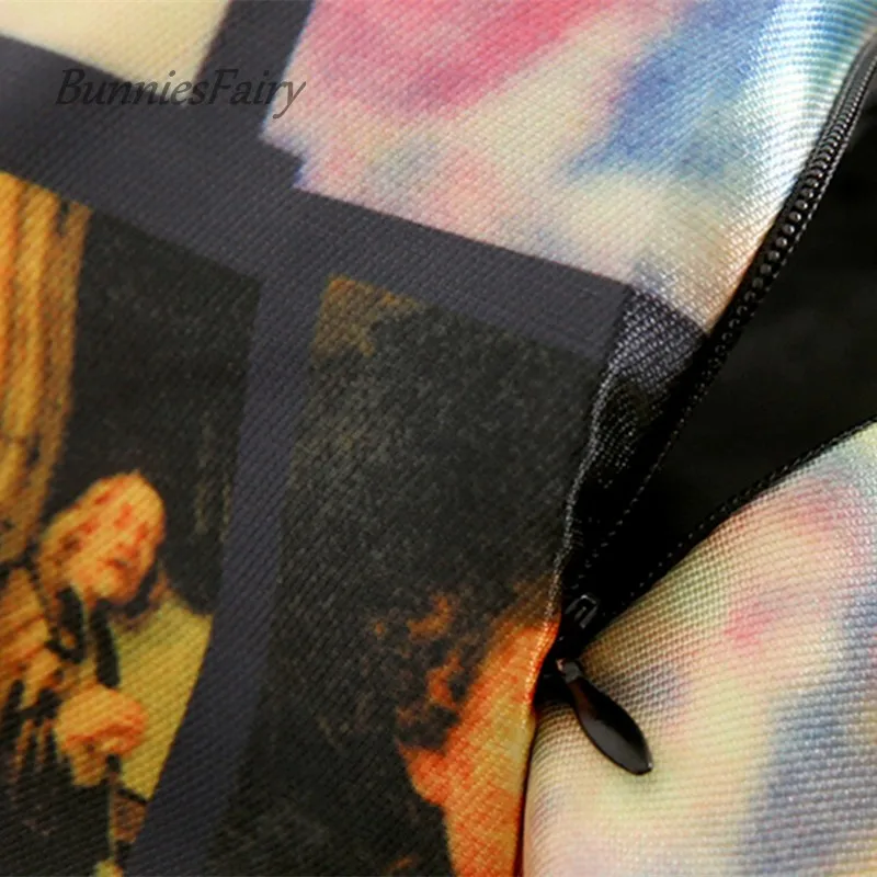 Оригинальный дизайн Осень-зима новая королевская винтажная картина маслом в