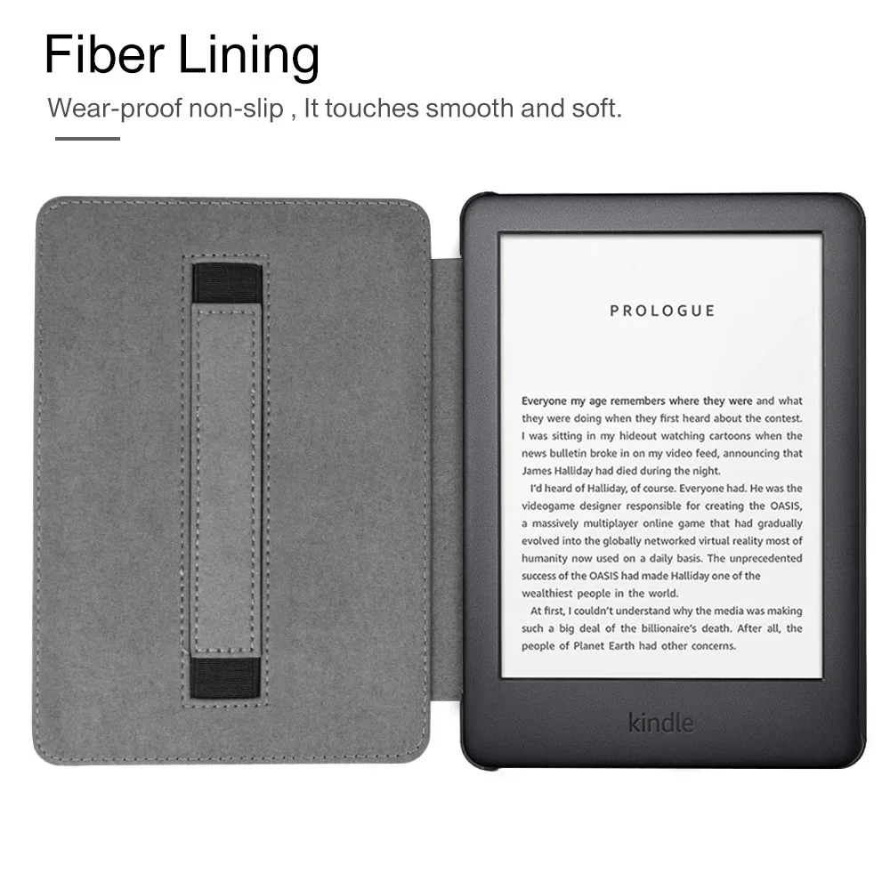 Для всех новых Kindle чехол тонкий легкий PU кожаный смарт-чехол для всех новых Kindle 10th поколения выпущен