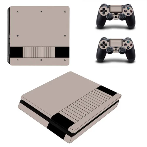 PS4 тонкий кожи Стикеры для sony Игровые приставки 4 консоли и 2 контроллеры PS4 тонкий кожи Стикеры наклейка - Цвет: YSP4S-0726