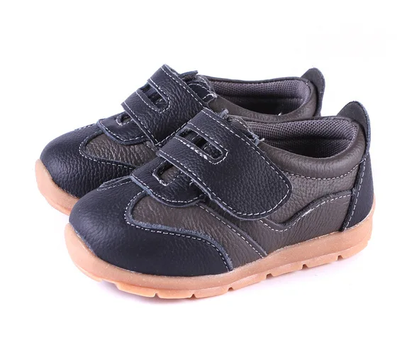 Новинка 2017 года Весенняя детская обувь из натуральной кожи модные детские