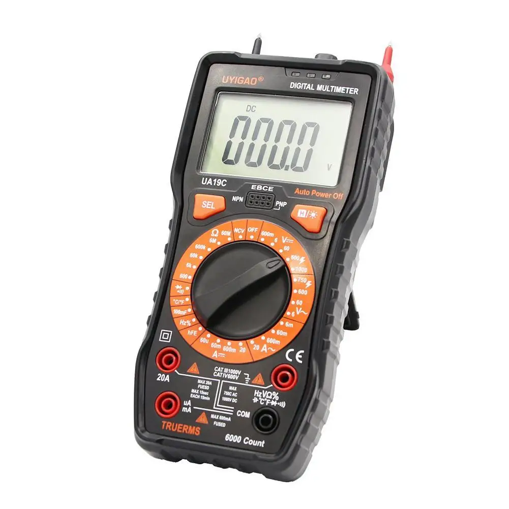 

LCD Display Measurement Digital Multimeter Processor Voltage Ammeter Tester
