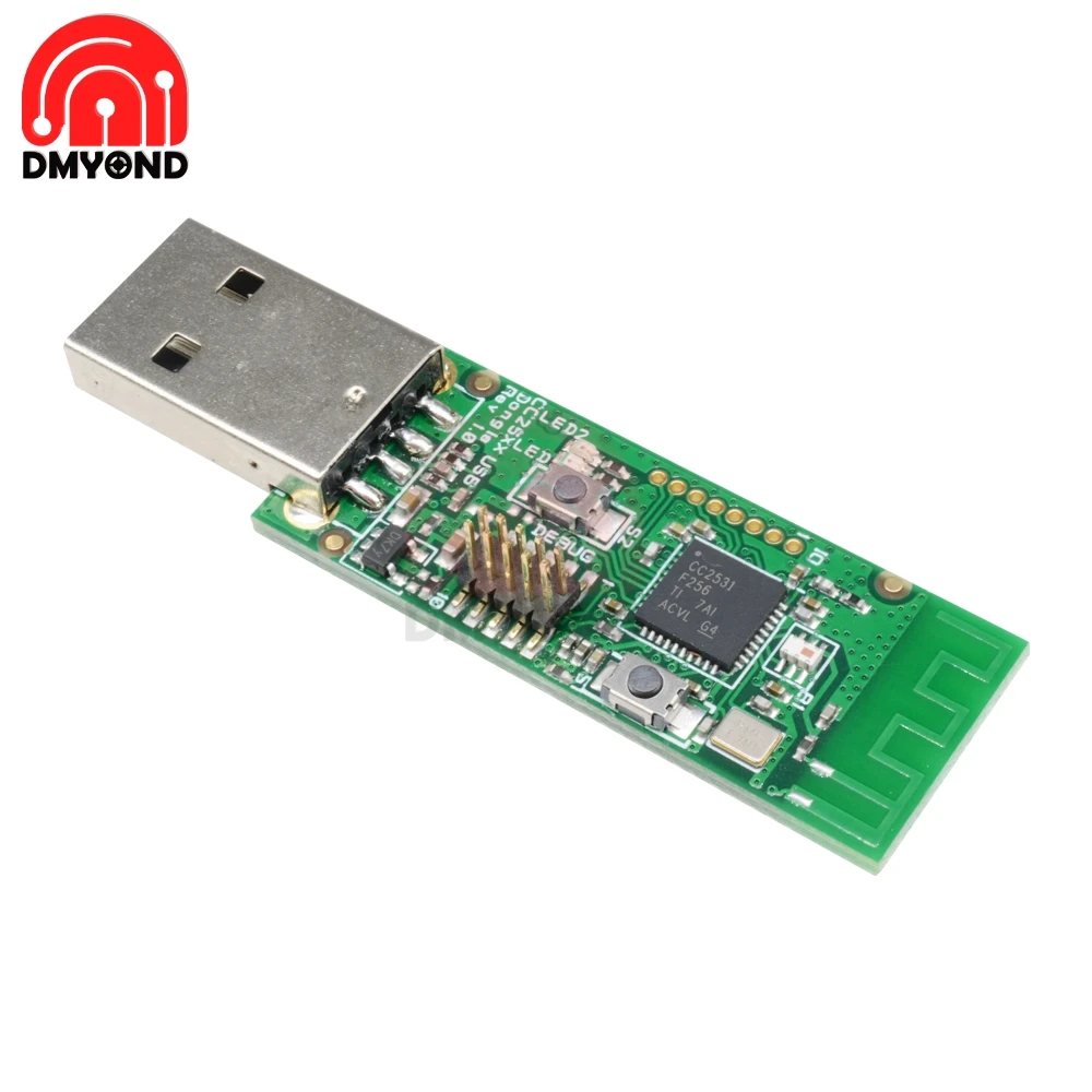 Беспроводная плата Zigbee Sniffer CC2531 модуль анализатора Packet Protocol USB интерфейс Dongle Capture
