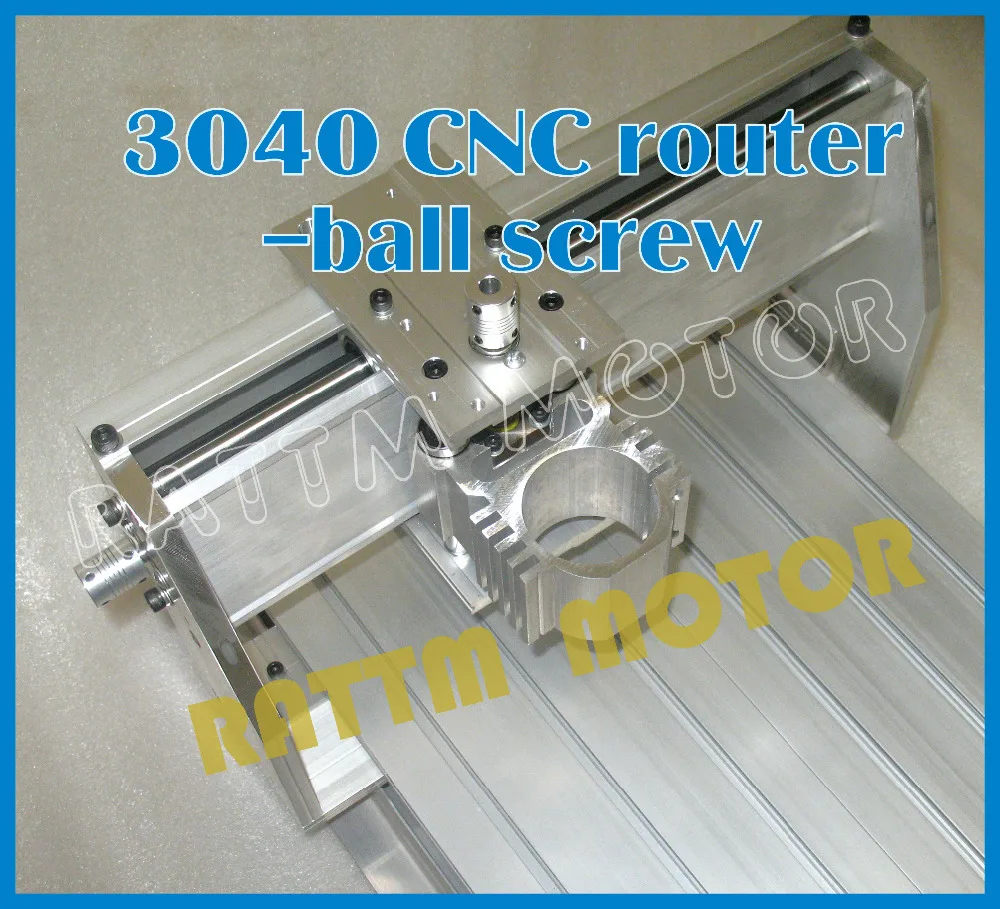 Новинка 3040 фрезерный станок с ЧПУ механический комплект рам шариковый винт