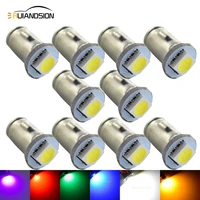 100pcslot dc12v white six colors 20lm led lucas type t7 ba7s switch gauge warning dashboard light bulbs bright bulbs lamps