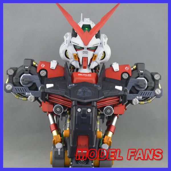 Модели вентиляторов двигатель королевская модель 1/35 семян Gundam Astray красная рамка бюст голова, бюст, статуя/в собранном виде модель Gundam робот gunpla