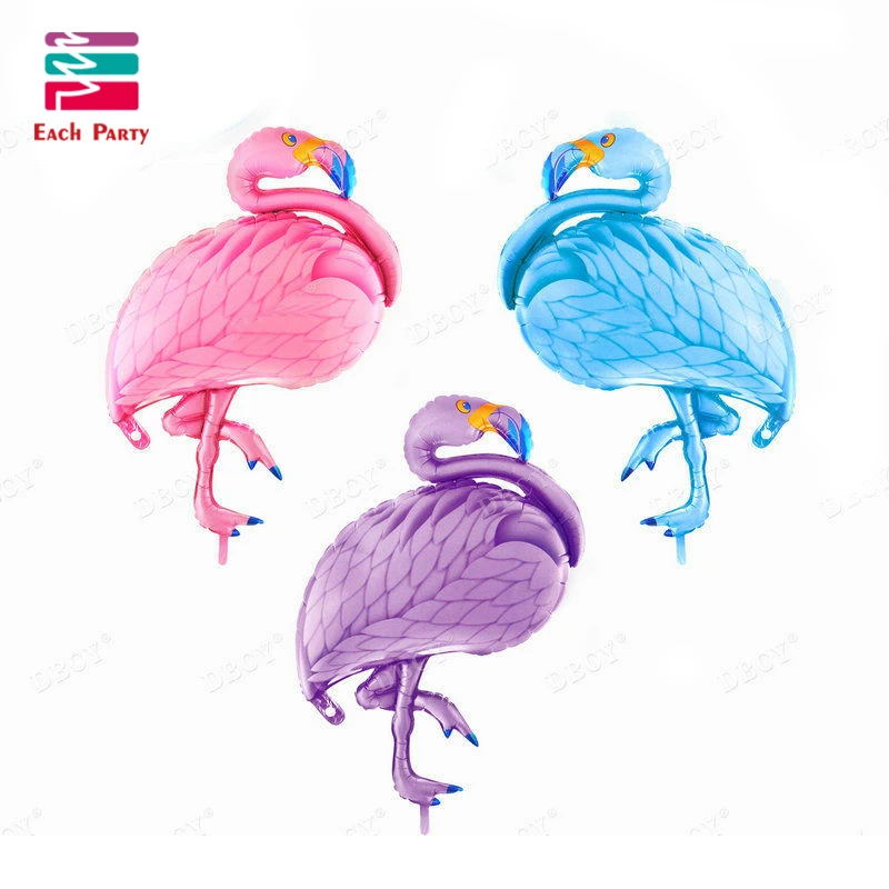 Большая Птица шары Фламинго фольгированные Детские Классические игрушки