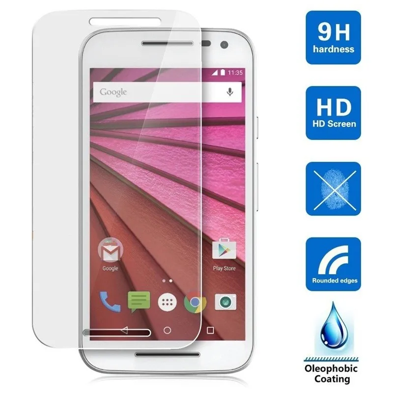 Премиум Закаленное стекло Защитная пленка для Motorola Moto G5 G4 Plus Play X Force Style X2 G 2nd 3rd Gen G2