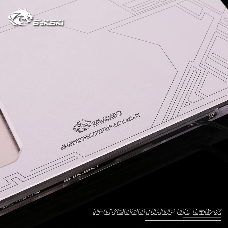Bykski water Cooling block fit Galaxy RTX 2080TI HOF OC Lab,GPU Block with temperature display screen,N-GY2080TIHOFOCLab-X