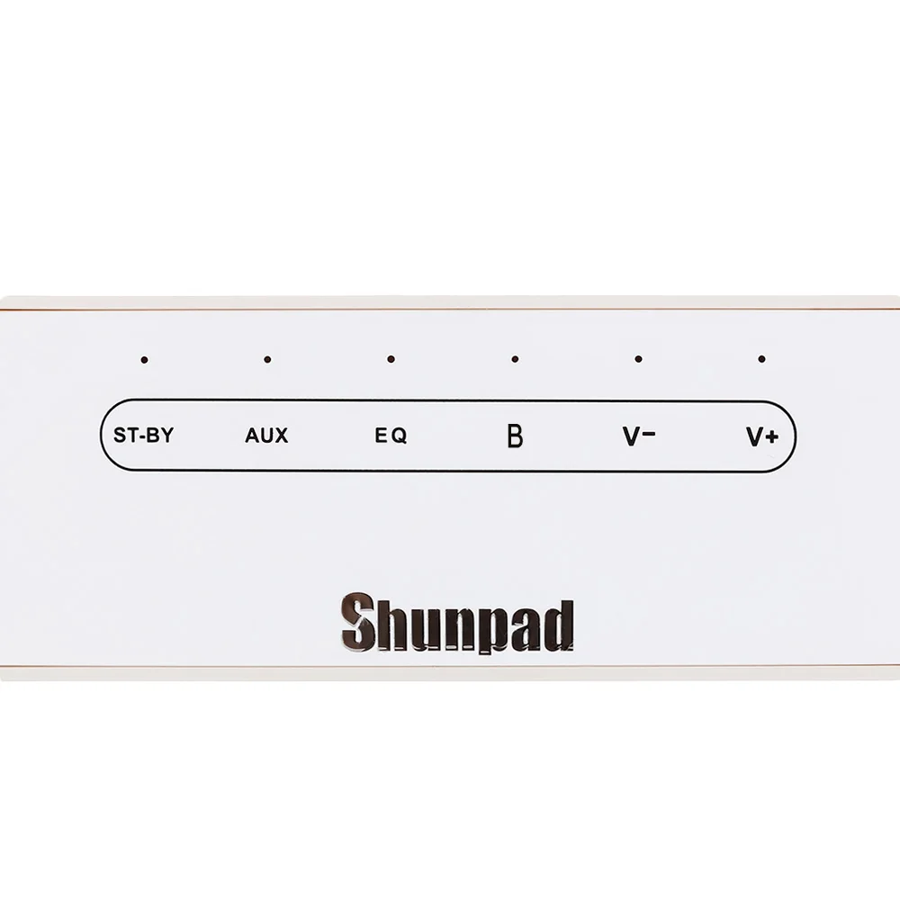 Shunpad P5MIC настольный мини Беспроводной Bluetooth Soundbar Портативный Динамик сабвуфера