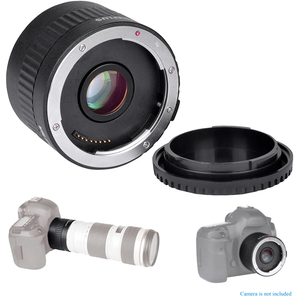 Удлинитель телеконвертера для Canon EOS EF удлинитель с автофокусом объектива 5D II 7D