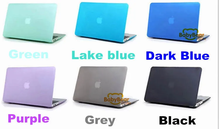 Новый матовый прорезиненный чехол для Apple macbook Air 11 6 13 3/Pro 3 15 4 Pro Retina дюймов