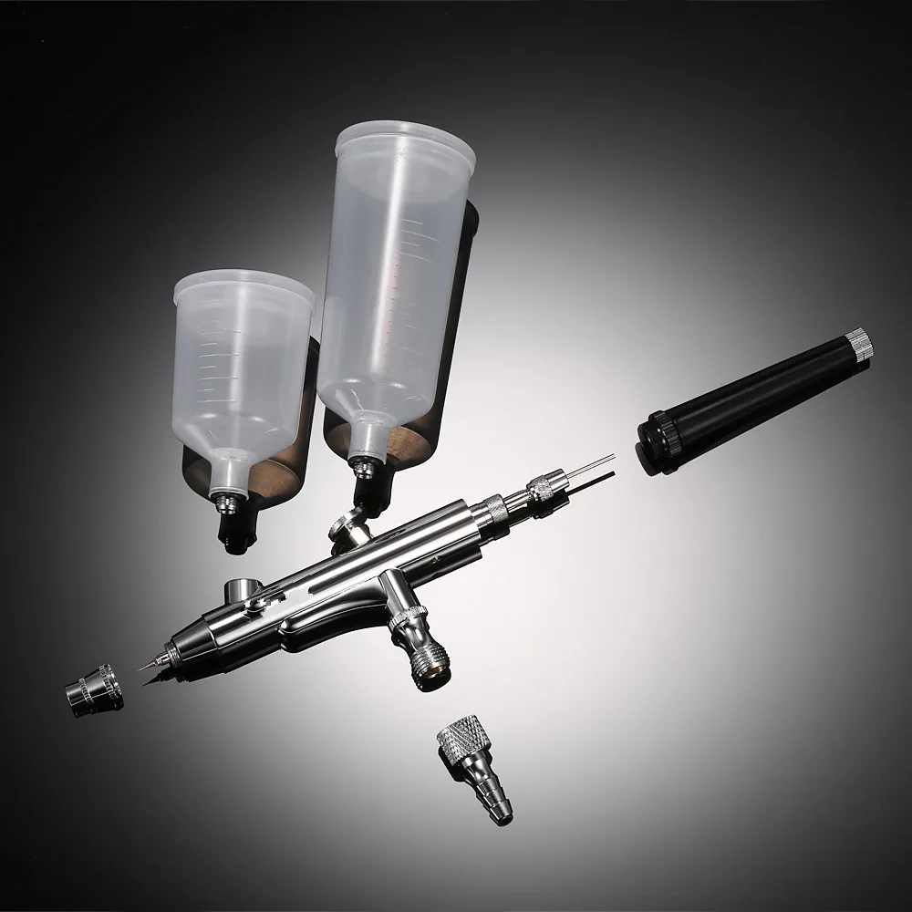 0.3mm Spray Gun Gravity Feed Double Action Airbrush Cake Tattoo Decorating Brushes Sprayer Pen for Nail Manicure Air Brush | Инструменты