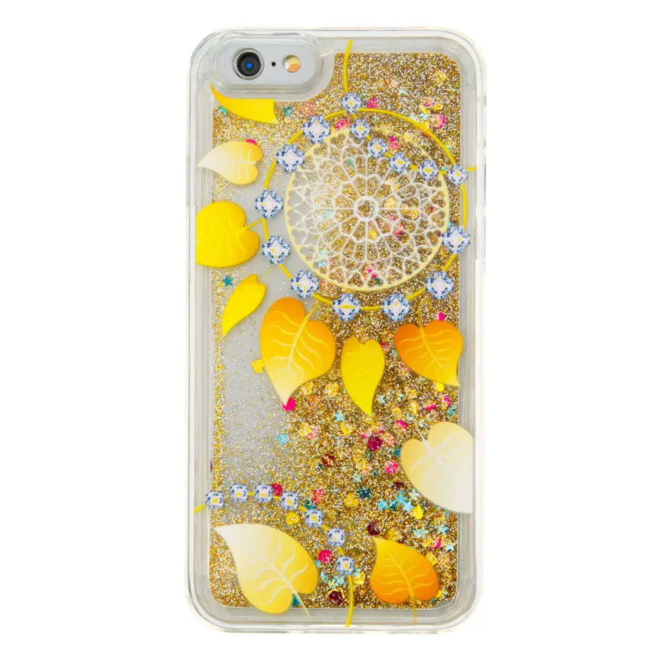 Gold Leaf Sand DEEVOLPO, чехлы, зыбучие пески, силиконовый чехол с рисунком для huawei Honor 8 Lite P8 Lite G9 P9 Lite, чехлы для телефонов, блестящие, струящиеся, DP03Z - Цвет: Gold Leaf Sand