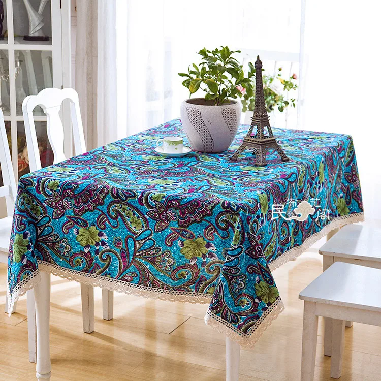 

#291 новый модный коврик для стола с принтом royalblue, скатерть для стола, обеденный коврик большего размера, можно выбрать оптом