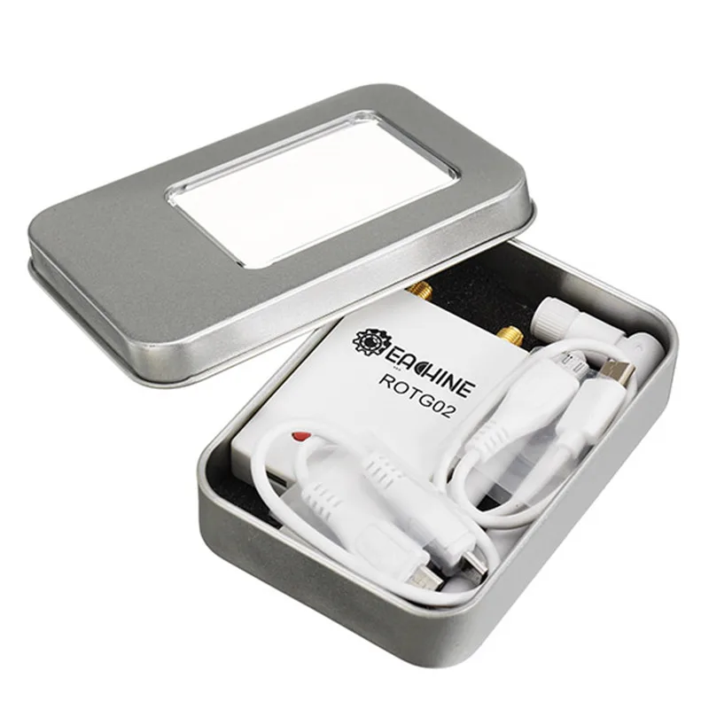 Eachine ROTG02-Receptor de audio FPV para m&oacute;viles, dispositivo receptor UVC OTG de 5.8G, 150CH receptor de Audio FPV para Android, m&oacute;vil, tableta, Smartphone, transmisor VS ROTG02 R051-4