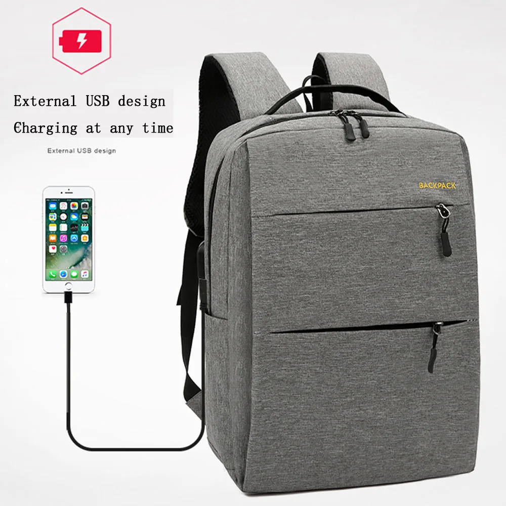 Рюкзак унисекс с защитой от краж, USB порт, водоотталкивающая зарядка, дорожная школьная сумка для ноутбука, деловой чехол, рюкзак для путешествий и колледжа