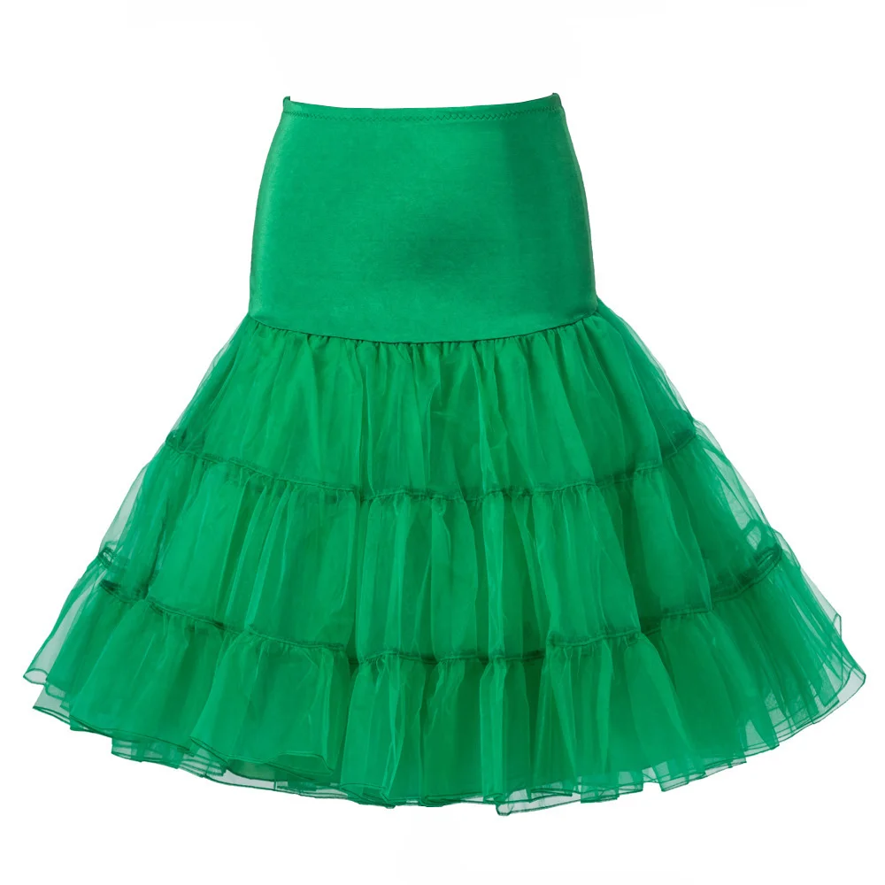Юбки Silps свинг Рокабилли пушистый Underskirt Петтикота Кринолайн для Свадьбы Люкс