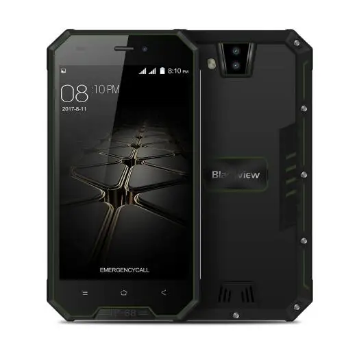 Blackview BV4000 Pro IP68 водонепроницаемый смартфон 8MP двойная задняя камера 4 7 &quotHD Android 0