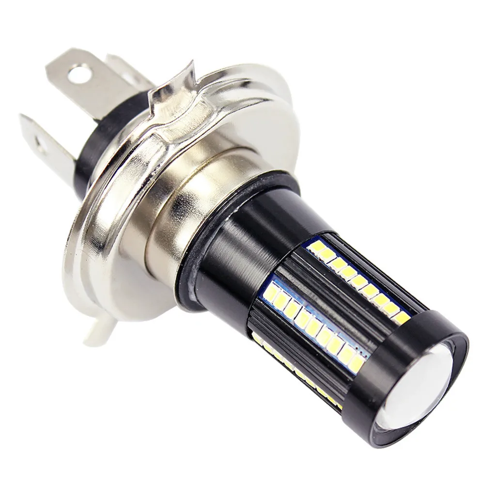 1Pcs H4 Base 12V 66 SMD Led Bulb Off Road Fog Backup Reverse Parking Light Brake Daytime Running Cars Truck 1000Lm 6000K | Автомобили и