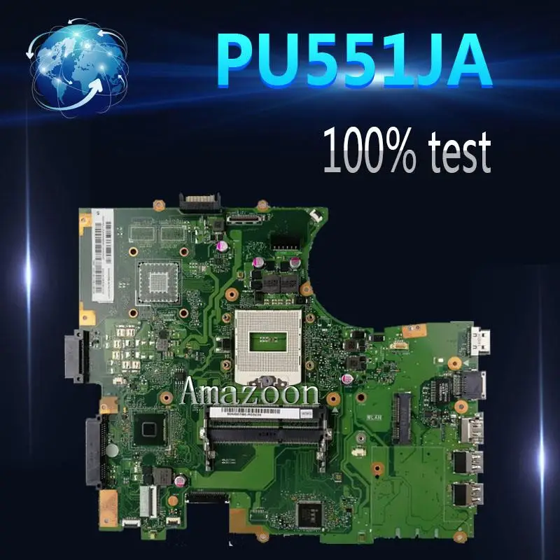 Материнская плата Amazoon для ноутбука For Asus PU551JA PU551 PU551J PRO551J протестированная 100%