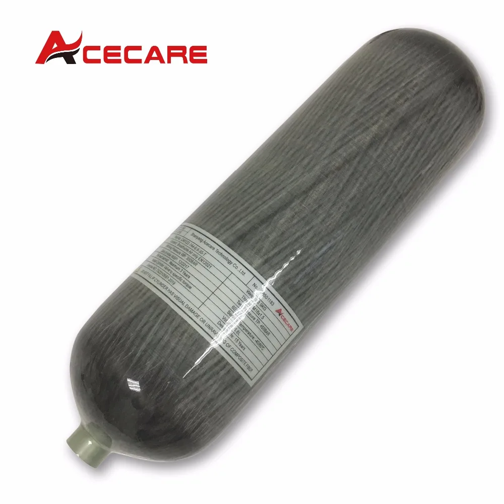 Acecare 4500psi Пейнтбол PCP Air CO2 кислородный баллон/SCBA Дайвинг бак/новейший 6.8L