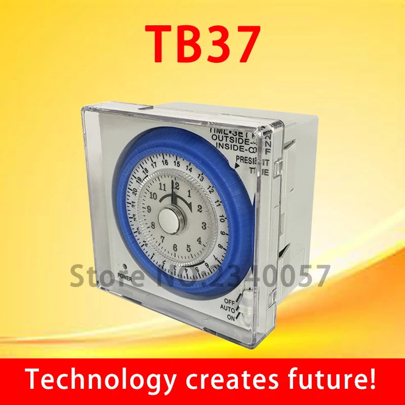 24-часовой механический таймер TB37 времени 16 А 15 мин многофункциональный - купить