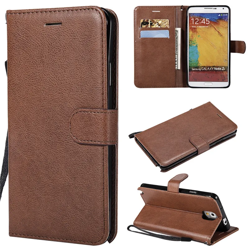 Чехол для Samsung Galaxy Note 3 чехол откидная крышка из искусственной кожи Note3 N9005 - купить