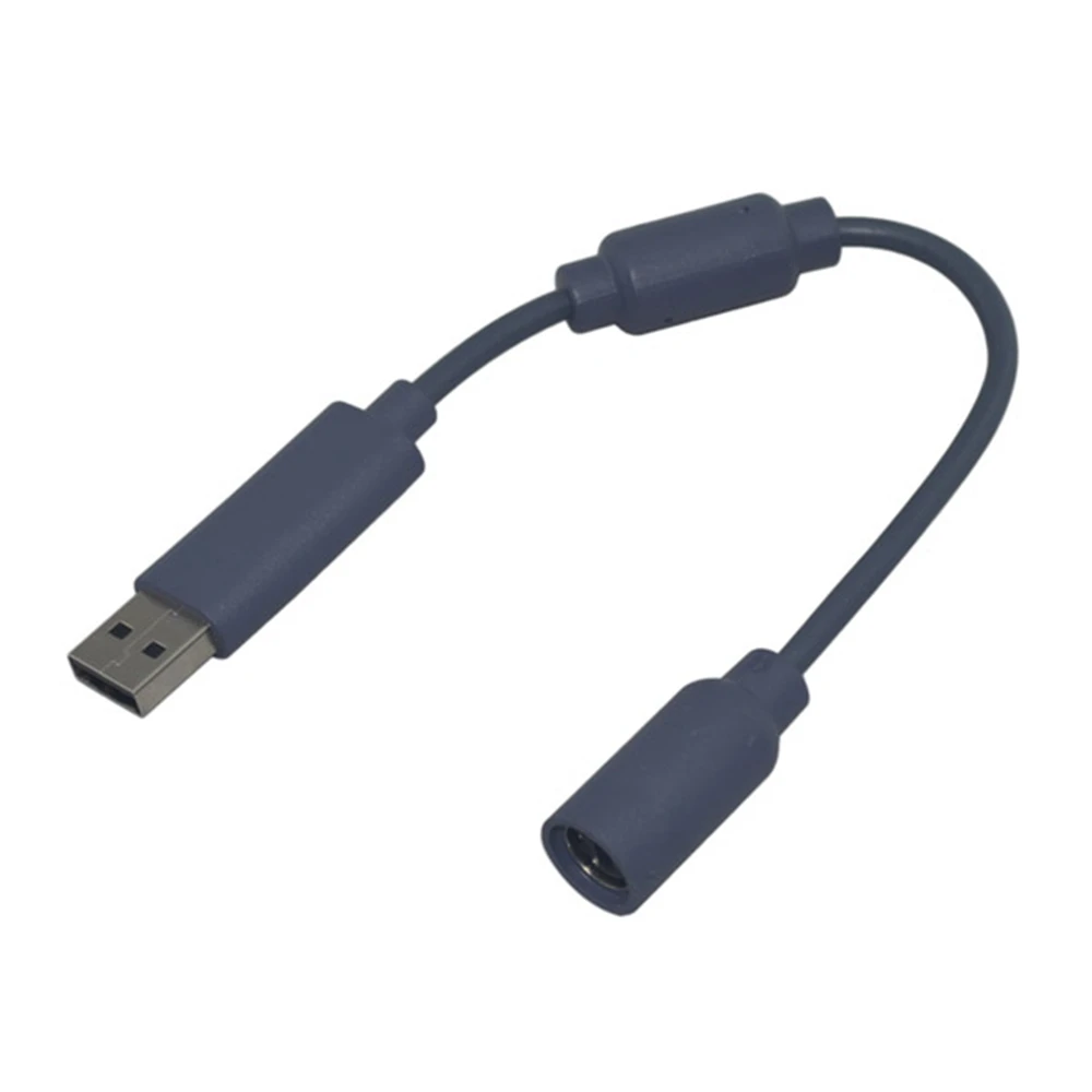 Cable de conexión USB con filtro para Xbox 360, color gris