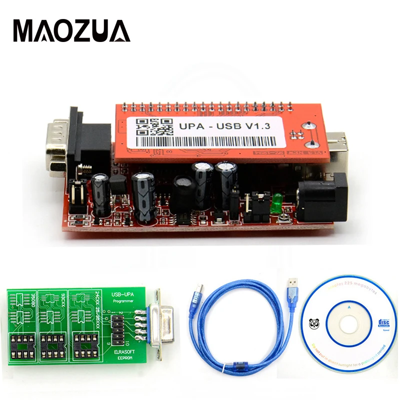 Новый USB программатор UPA Основной блок V1.3 адаптер Авто ECU инструмент|Кабели и