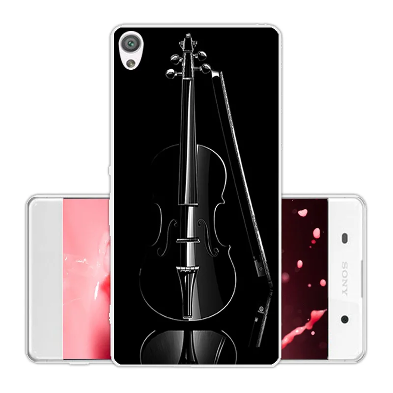 Для Sony Xperia XA F3111 F3113 силиконовая прозрачная задняя крышка из ТПУ 5 0 дюйма DIY для Brick