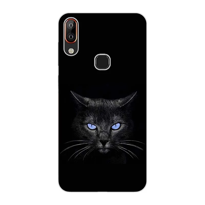 Для BQ Vsmart Joy 1 Plus PQ6002 /Active PQ4002 6 18 &quotчехол с милым рисунком розы волка Мягкий