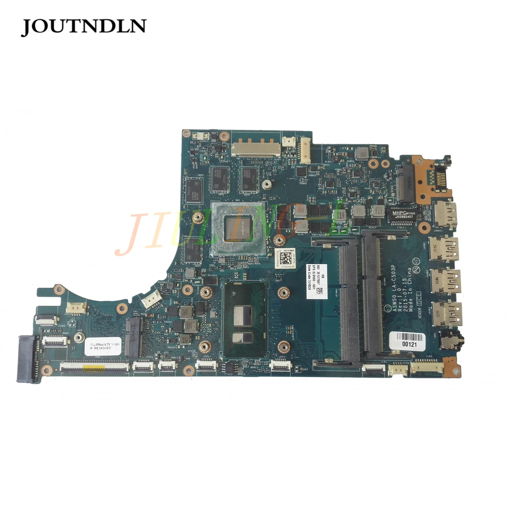 JOUTNDLN для HP 15-AE 15T-AE материнская плата ноутбука с i7-6500U процессором GTX 950 M/4 GB GPU 829900-601
