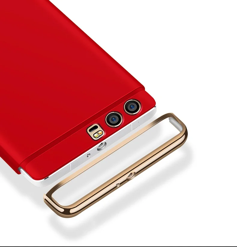 Чехол для Huawei Honor 9 5 15 &quotчехол Роскошный Королевский Золотой металлический ТПУ